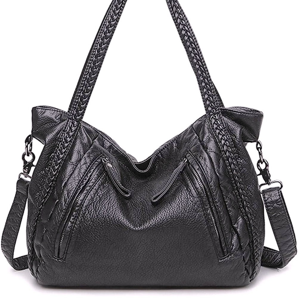 NWOT vegan leather hobo bag